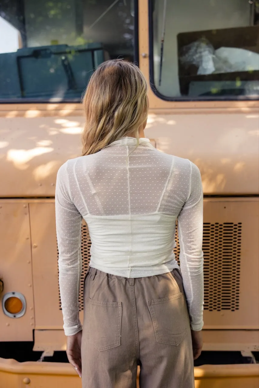 Free People On The Dot Layering Top