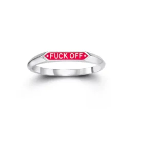 Fuck Off Signet Ring