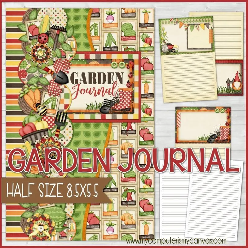 Garden BUNDLE {Planner Kit   Journal} PRINTABLE