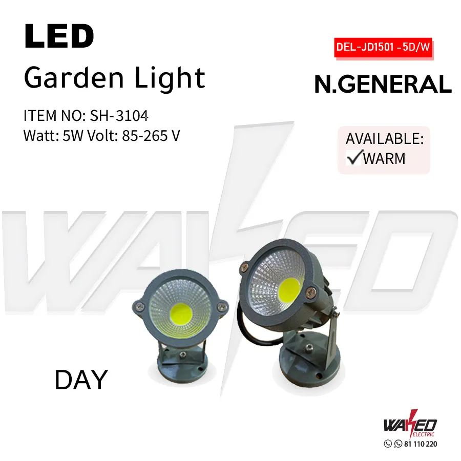 Garden Light - 5W - Colored -  N.GENERAL