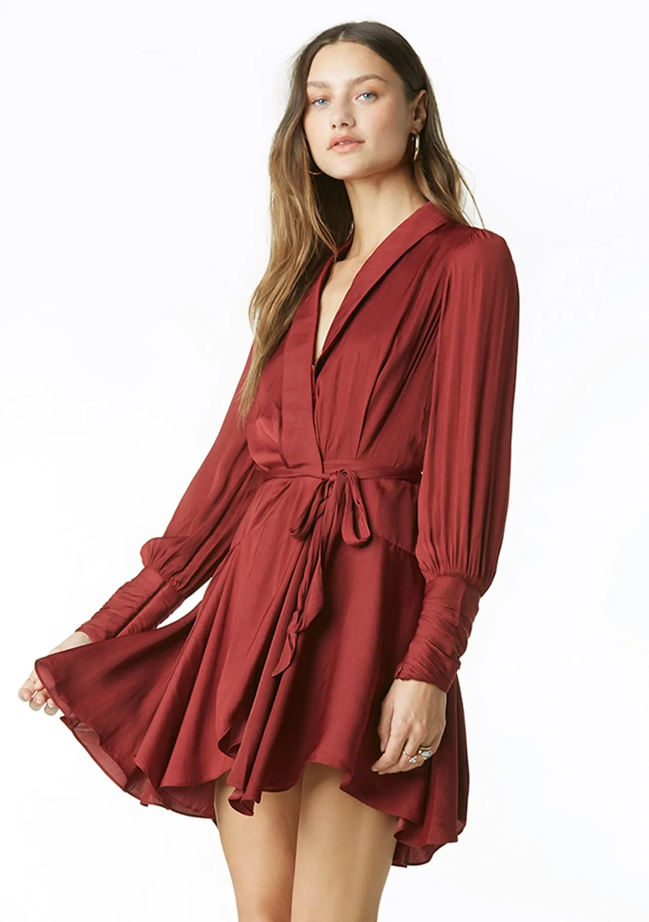 Glenna Poly Silk Dress