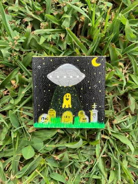 Graveyard Abduction magnet