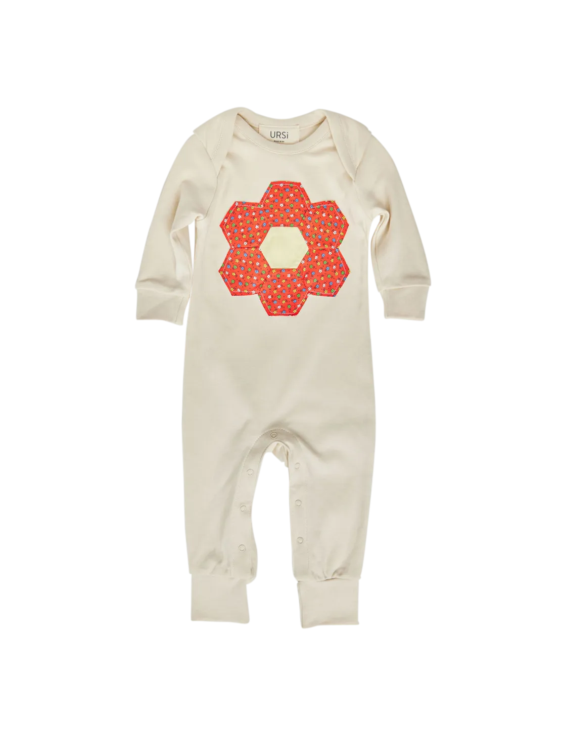 Honeycomb Folk Romper