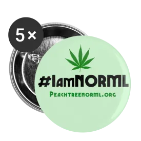 #IAmNORML Buttons large 2.2'' (5-pack)