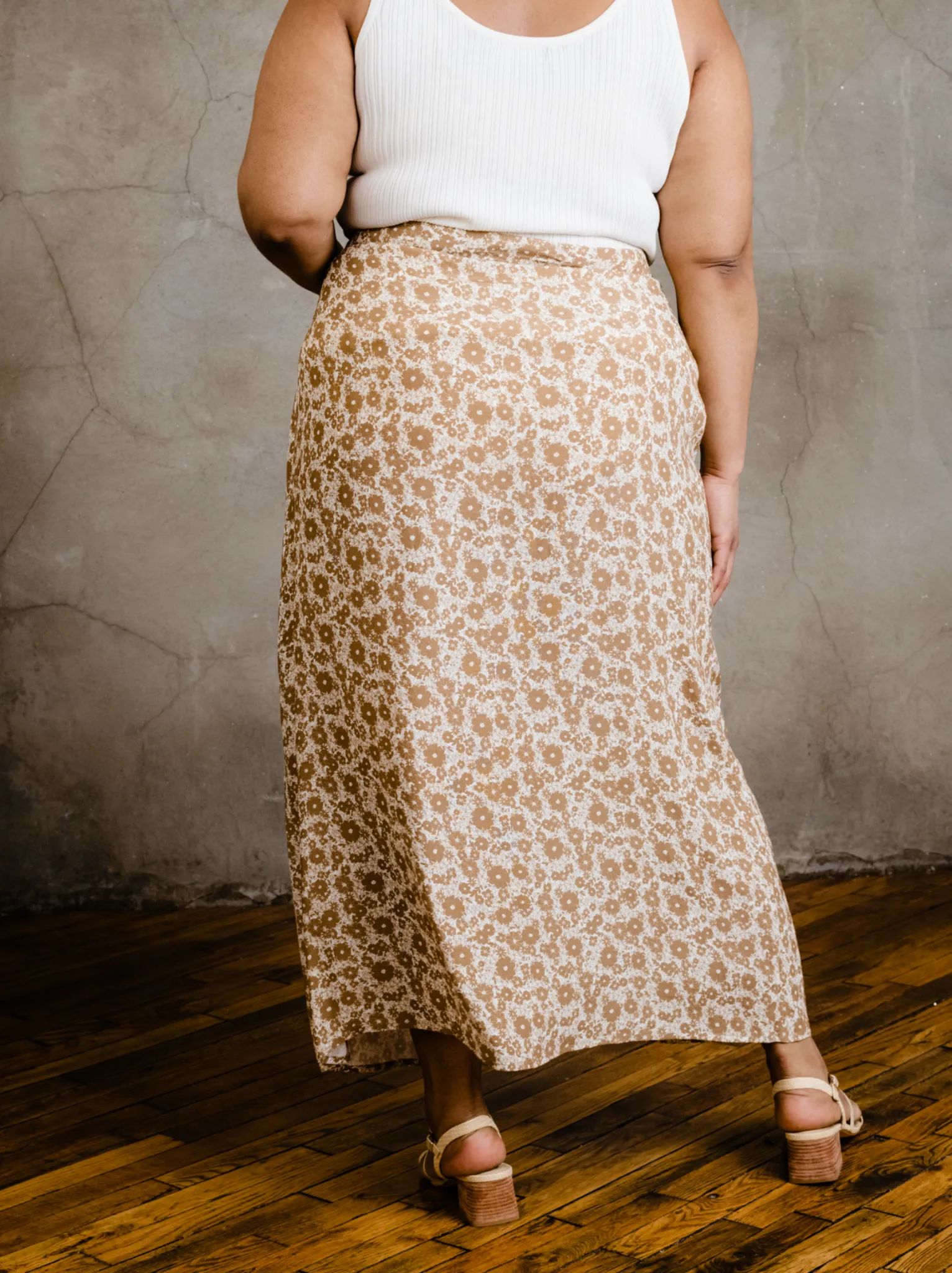 Jianna Wrap Maxi Skirt