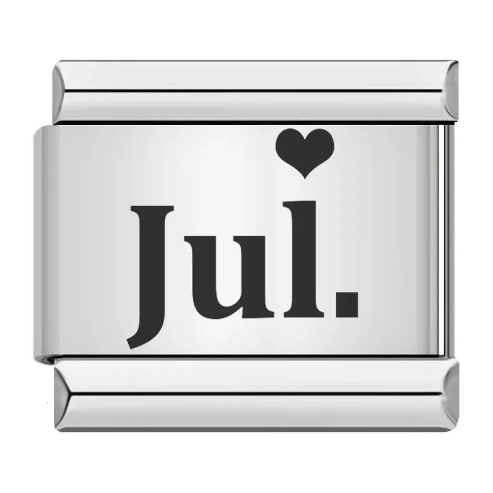 July with Heart, on Silver