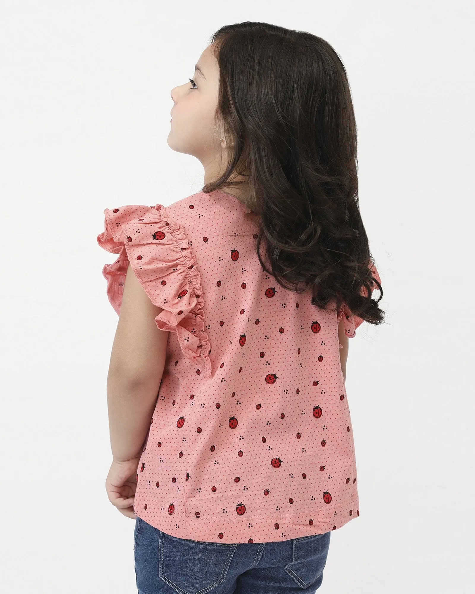 Laddy Bird Printed Top