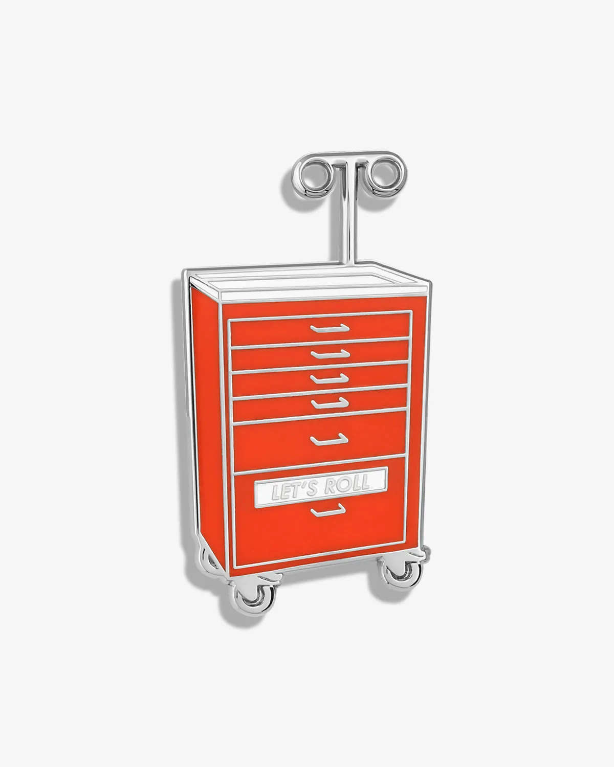 Let's Roll (Crash Cart) Lapel Pin