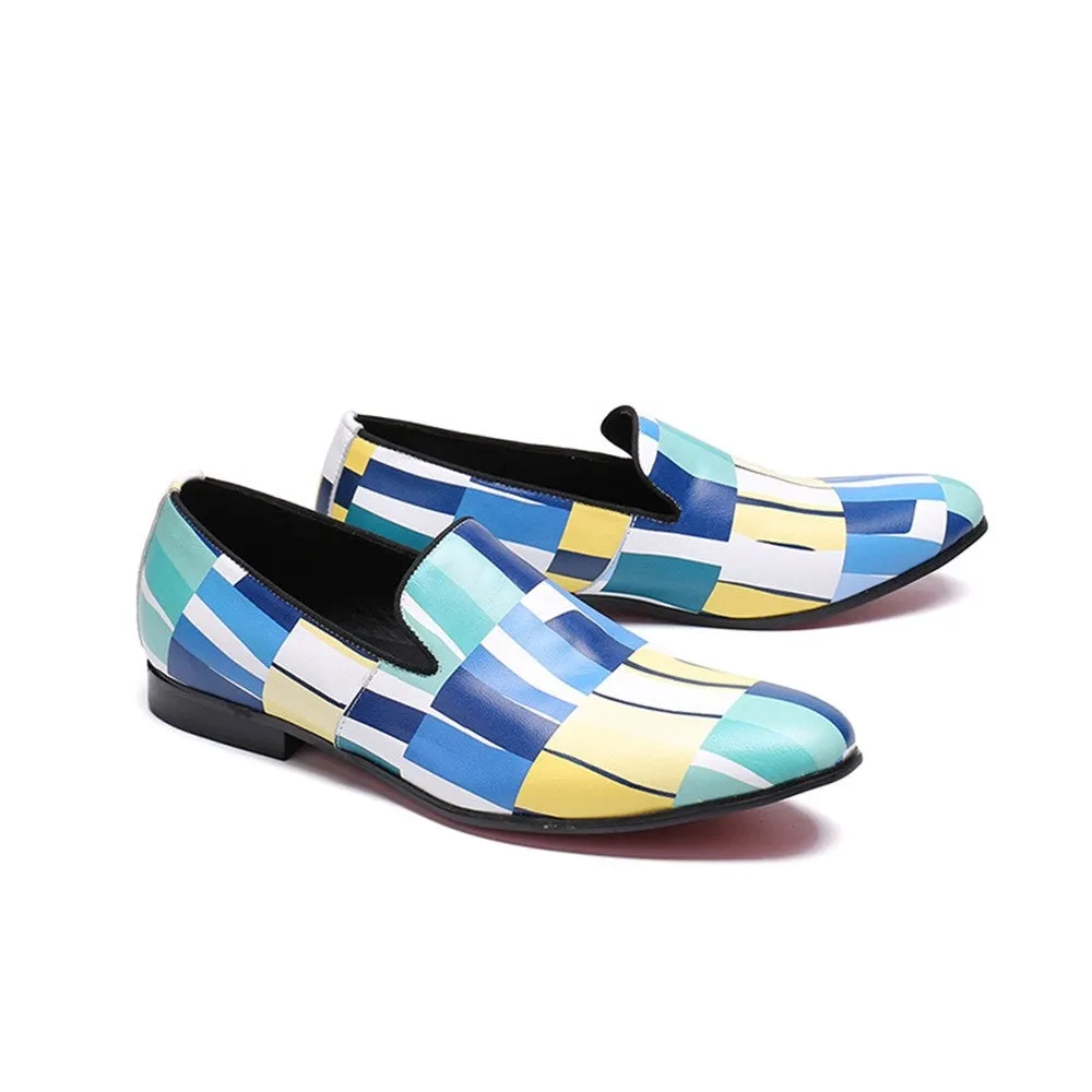 Men Slip On Colored Casual Loafer