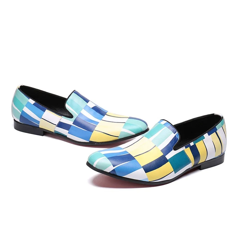 Men Slip On Colored Casual Loafer