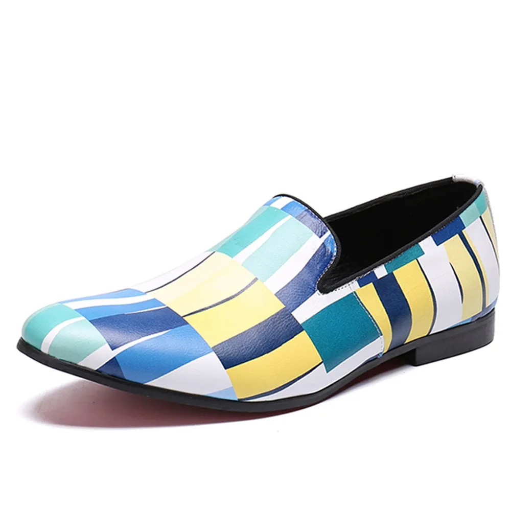 Men Slip On Colored Casual Loafer