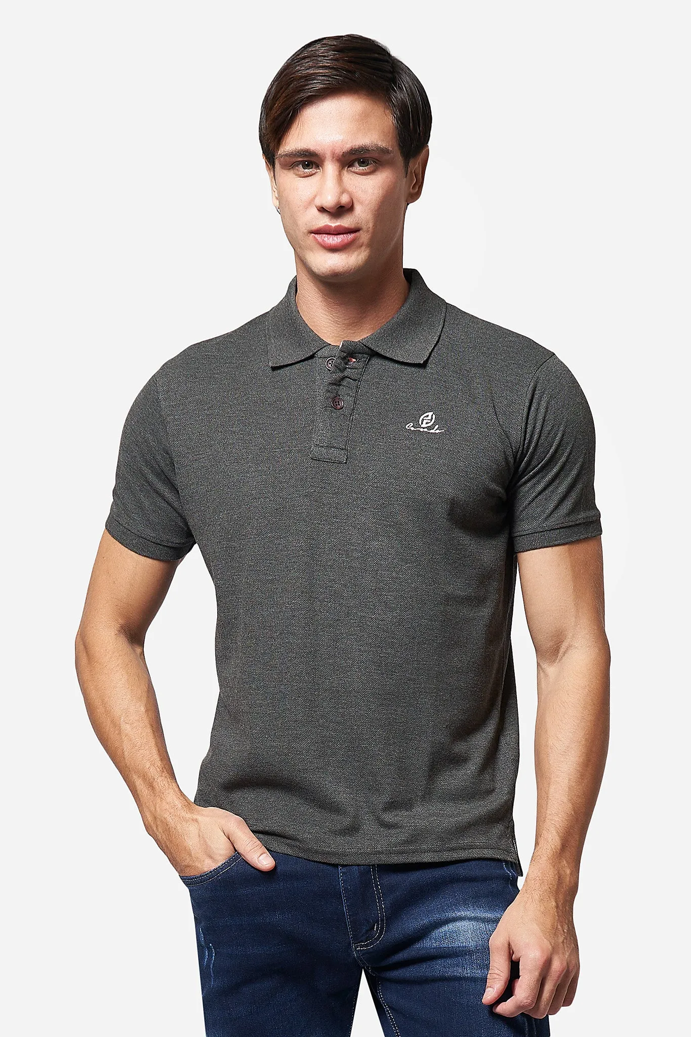 MEN'S POLO TSHIRT CORADO CLASSIC BUTTON