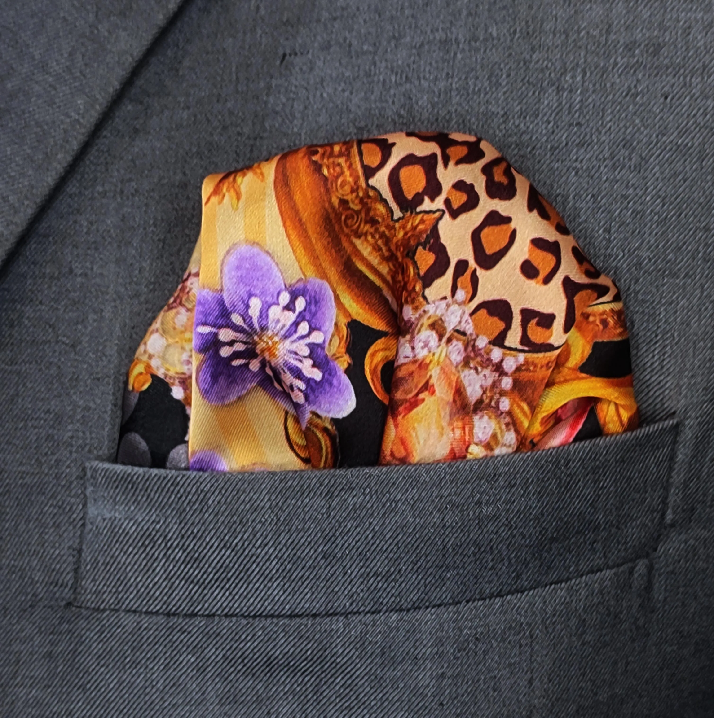 MIXED PATTERN - SILK MEN pocket squares