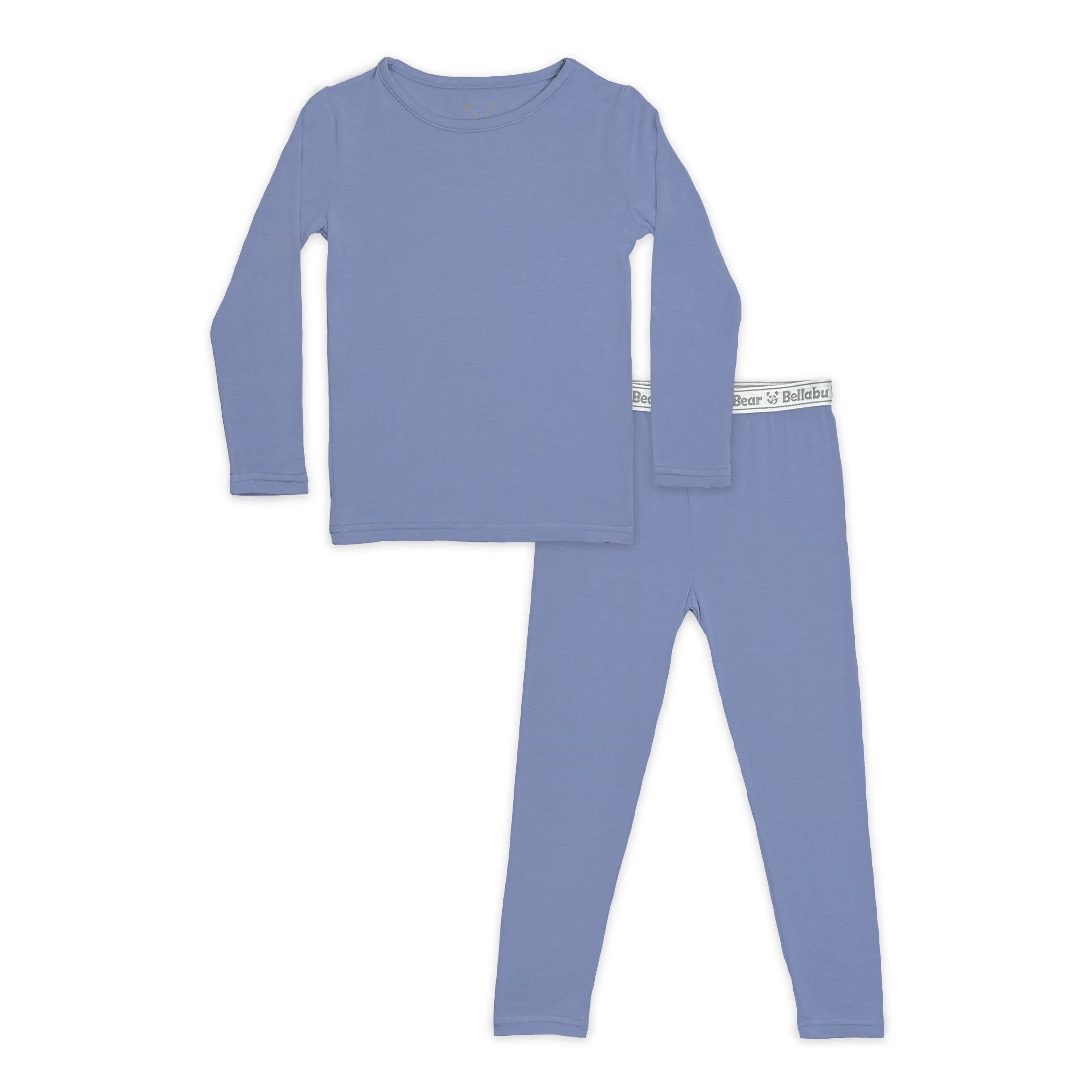 Mystic Blue Bamboo Kids Pajamas