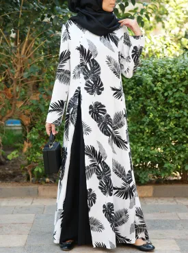 Najiyah Printed Abaya