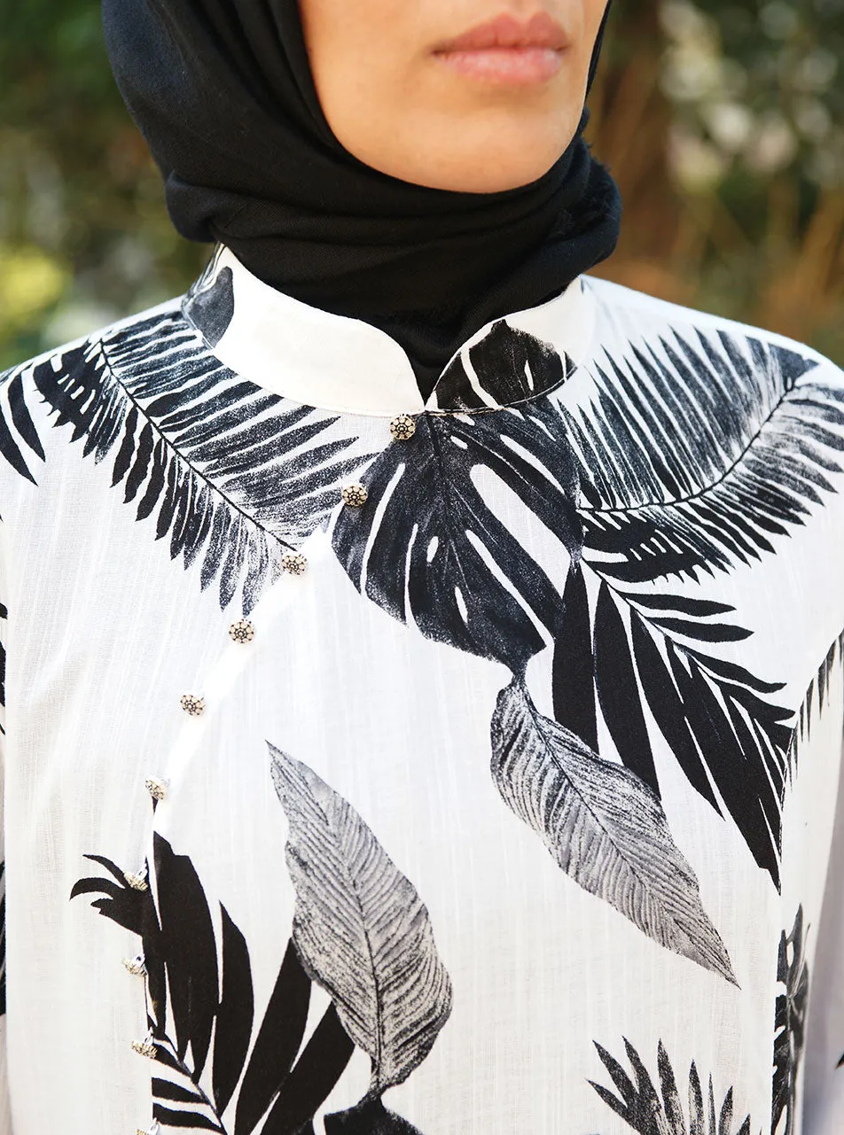 Najiyah Printed Abaya