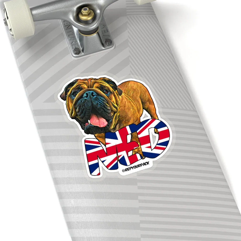 Ned (Union Jack) Stickers