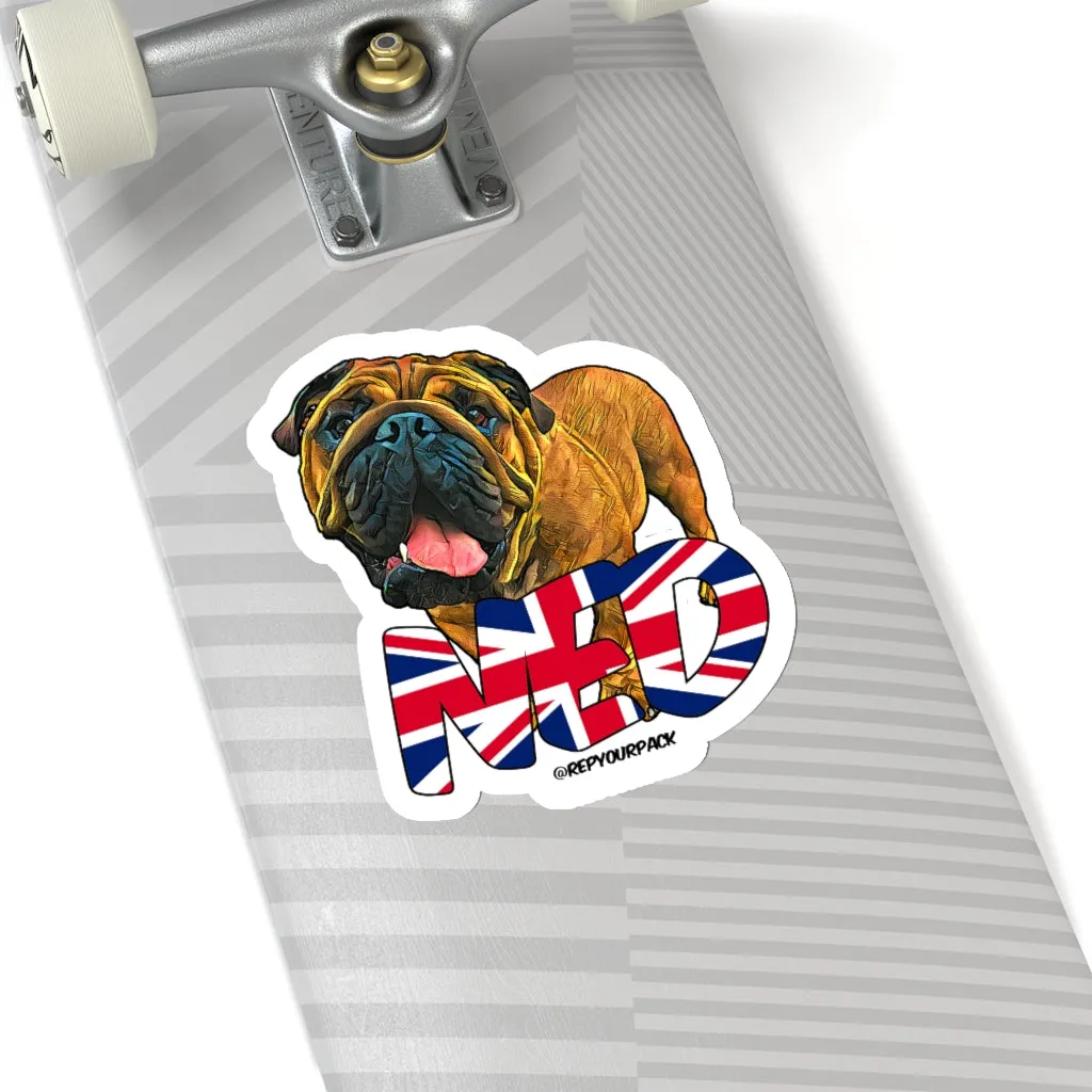 Ned (Union Jack) Stickers