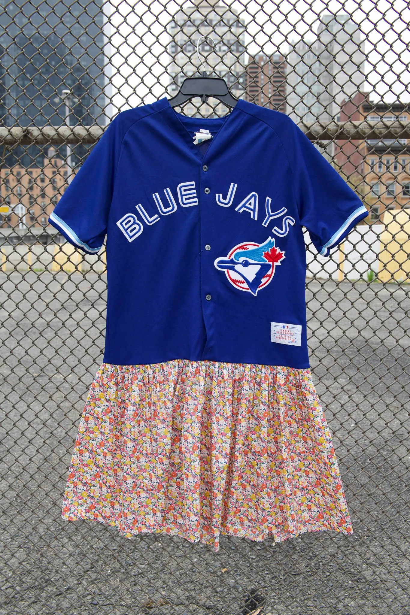 One-of-a-Kind Blue Jays Jersey Dress