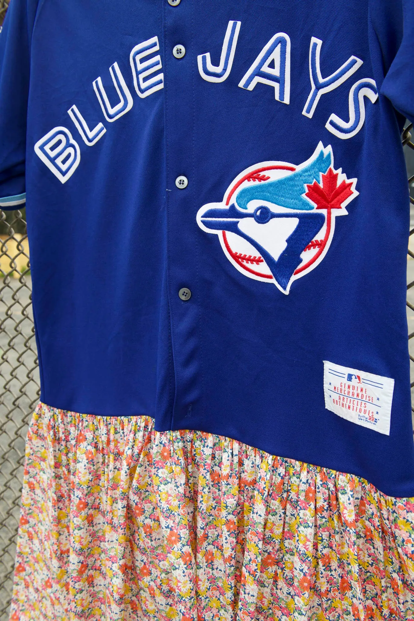 One-of-a-Kind Blue Jays Jersey Dress