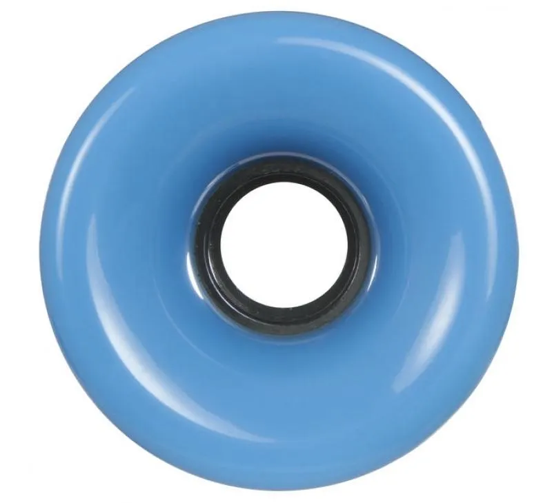 Powerslide Blank Blue Longboard Wheels 4 Pack