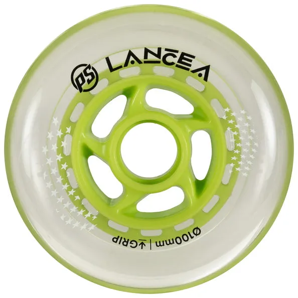 Powerslide Lancea 100mm X-Grip Hockey Wheels Each