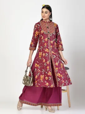 Printed Anarkali Dress