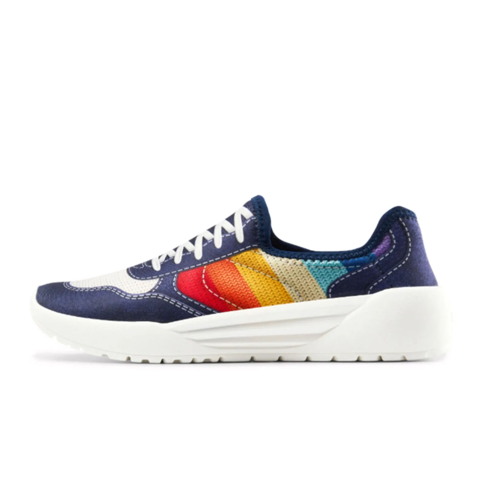 Psudo Court Sneaker (Women) - Blue Multi