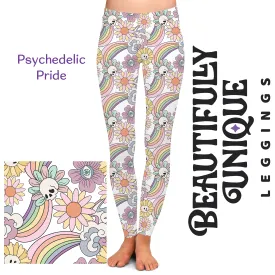 Psychedelic Pride - High-quality Handcrafted Vibrant Leggings