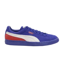 Puma SUEDE CLASSIC  BLOCKED Men’s - LIMOGES-WHITE-HIGH RISK RED