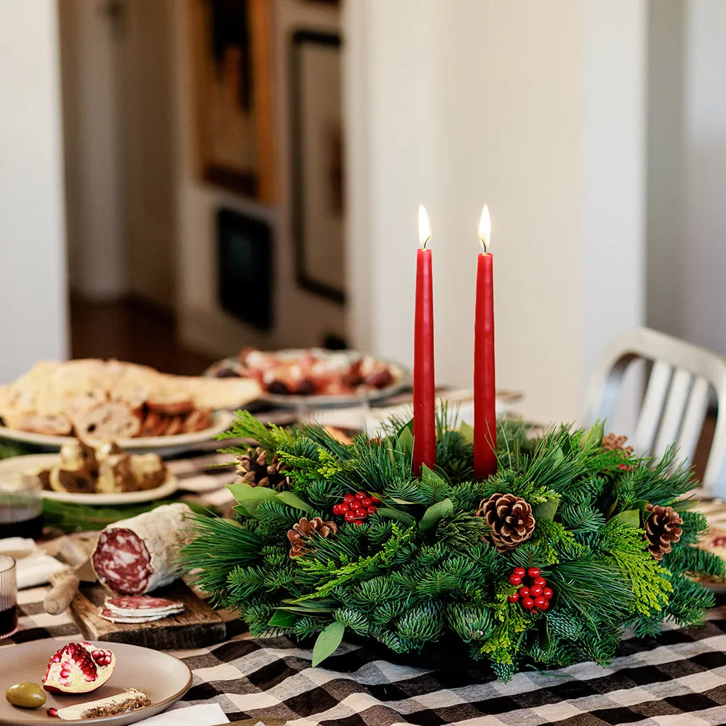 Red Pacific Bay Centerpiece