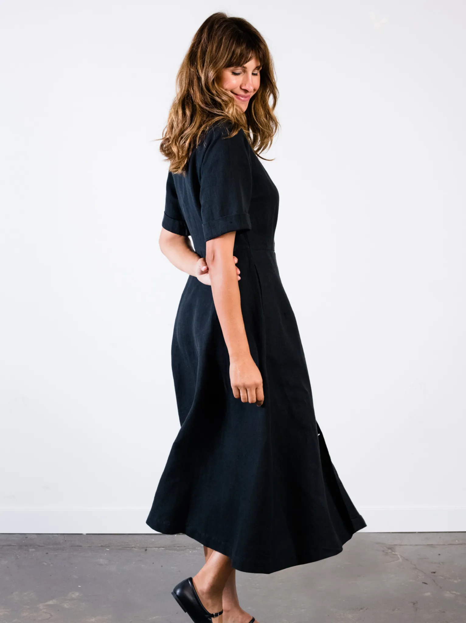 Sierra Utility Midi Dress