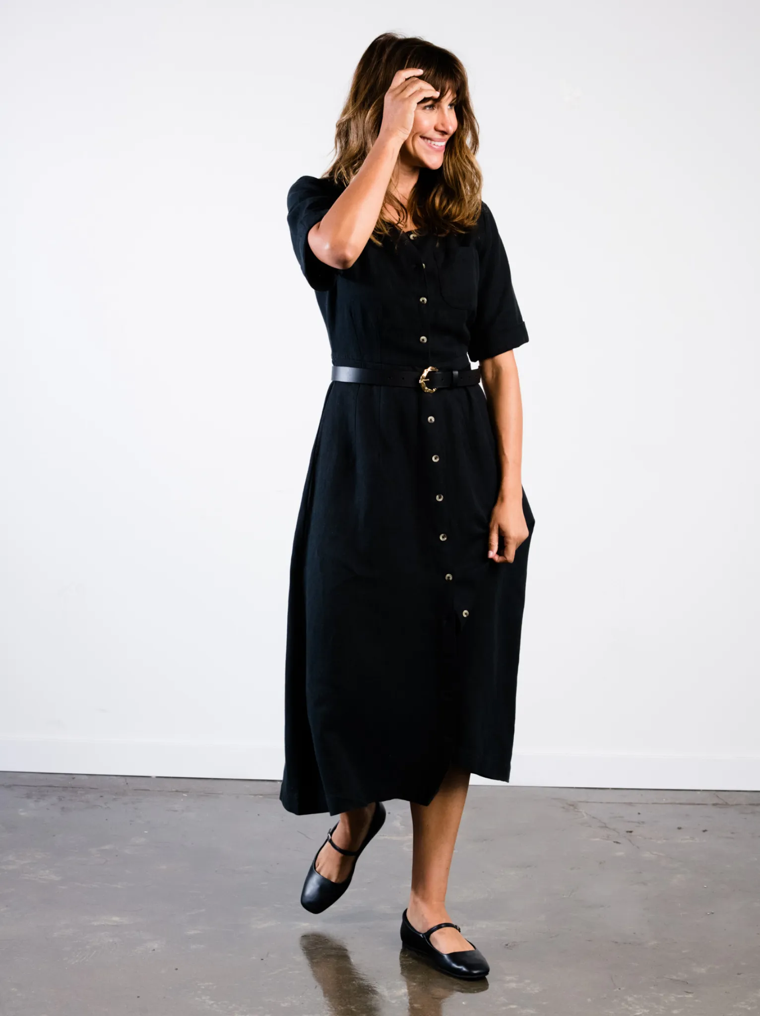 Sierra Utility Midi Dress