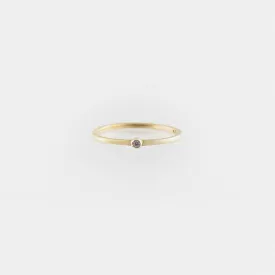 Simple Cléo Diamond Ring