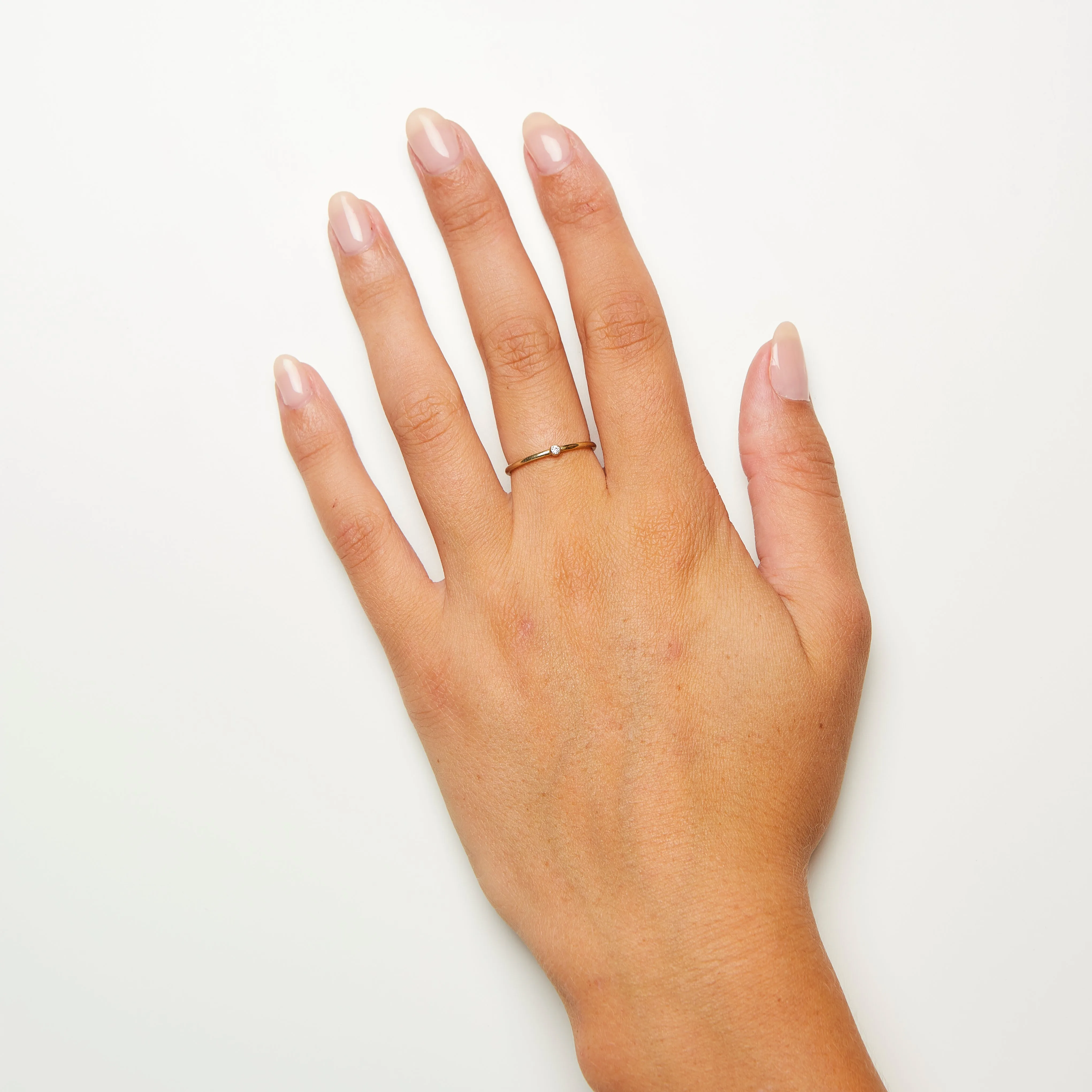 Simple Cléo Diamond Ring