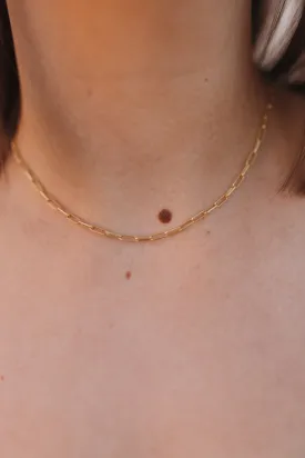 Simple Gold Chain Necklace