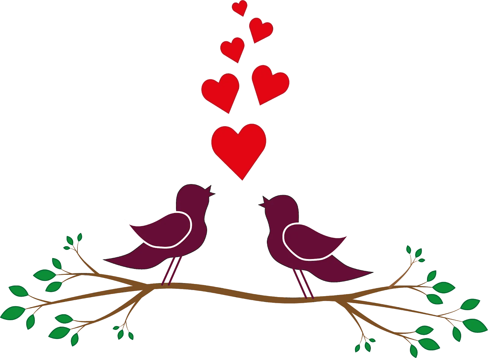 Singing Love Birds T-Shirt