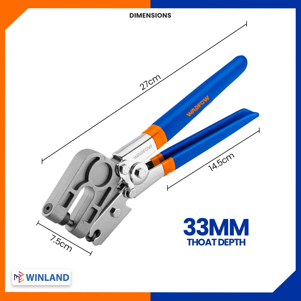 Stud Crimper with Comfortable Soft Handle 11 Inches WRM1101