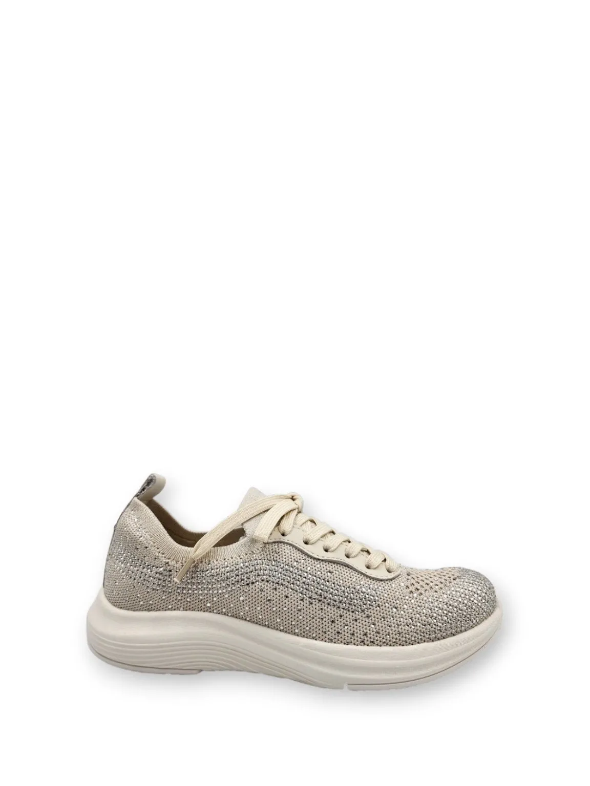 Summer Knit Lace-up Sneakers