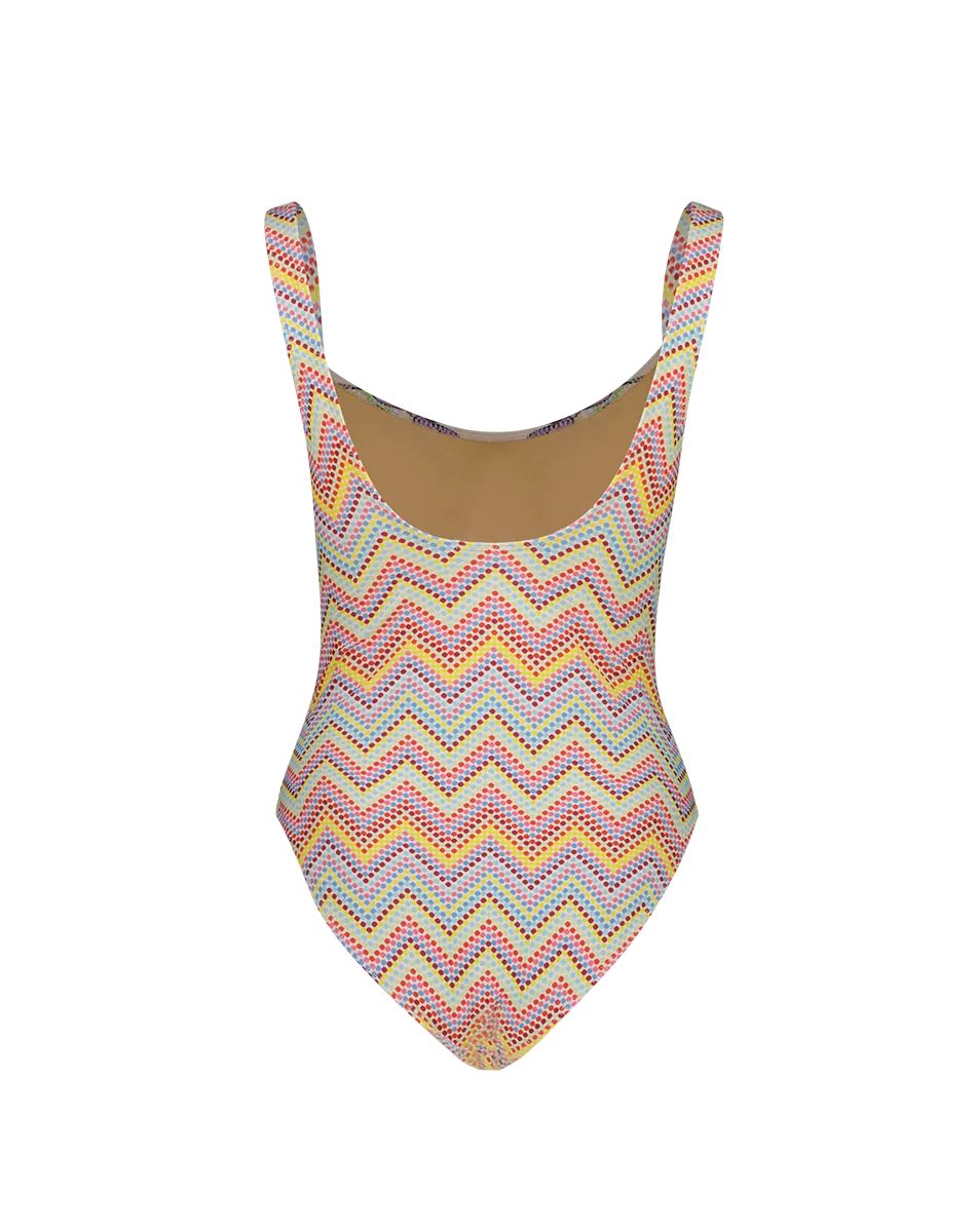 Tessa Candy Printed Swimsuit