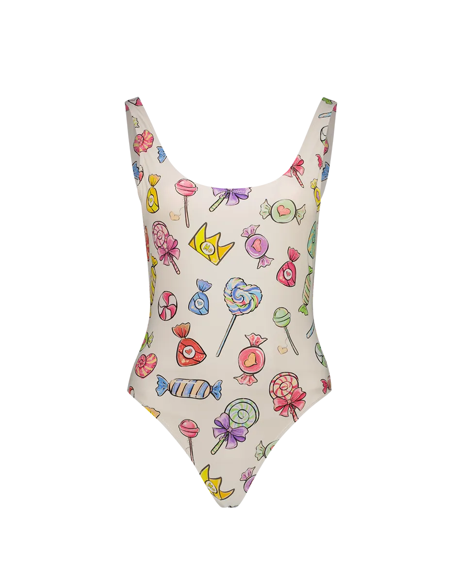 Tessa Candy Printed Swimsuit