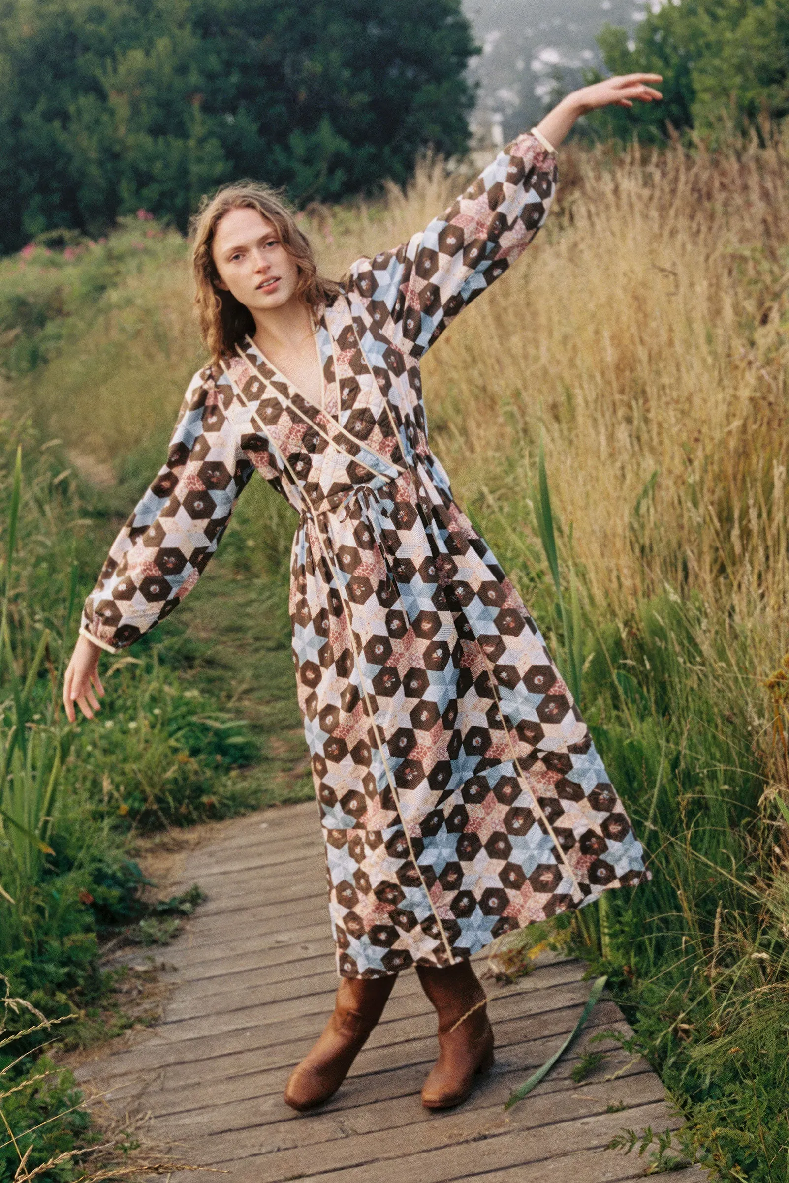 The Sona Dress | Solstice Patchwork