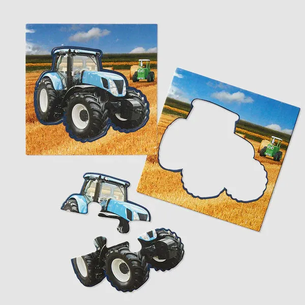 TRACTOR TED - 3PICTURE PUZZLE