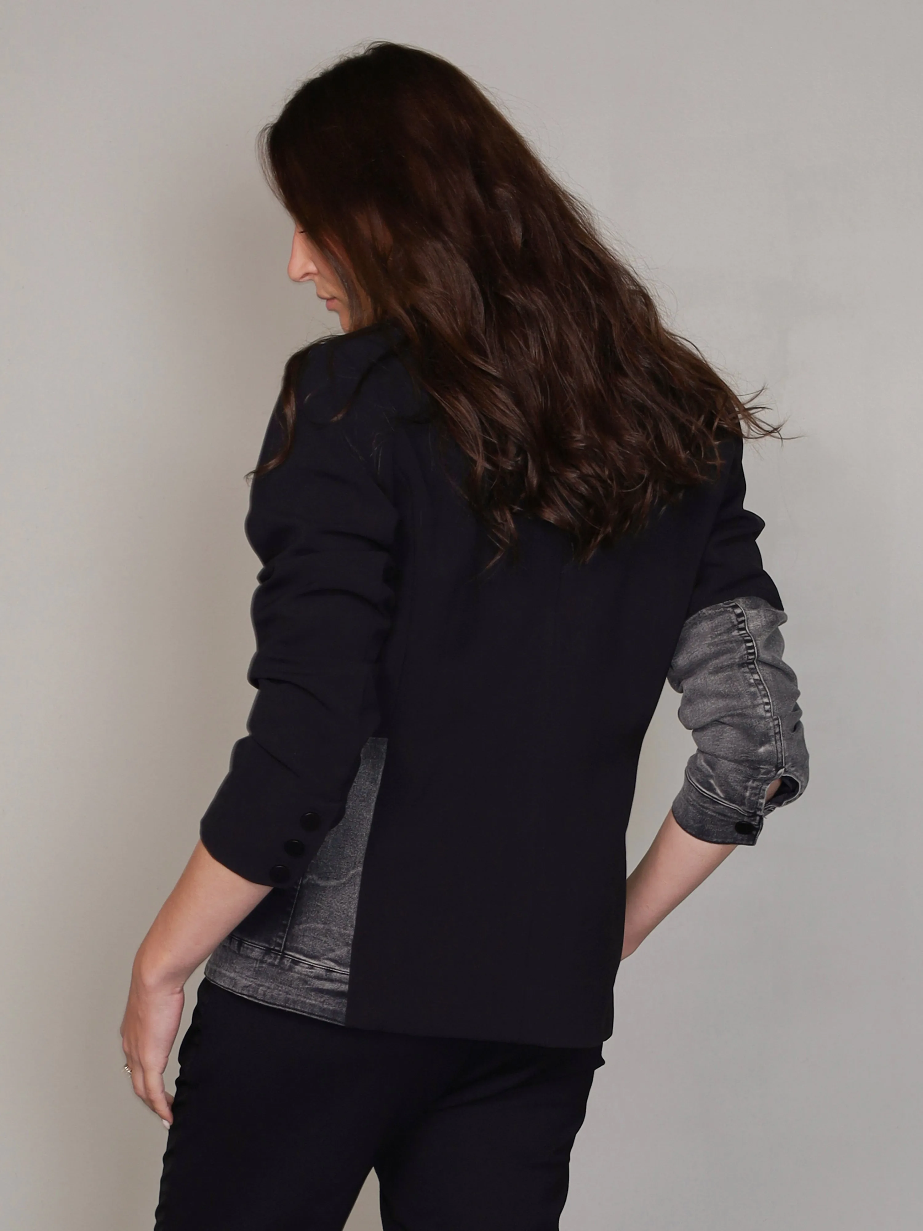 VENIA blazer - Black mix