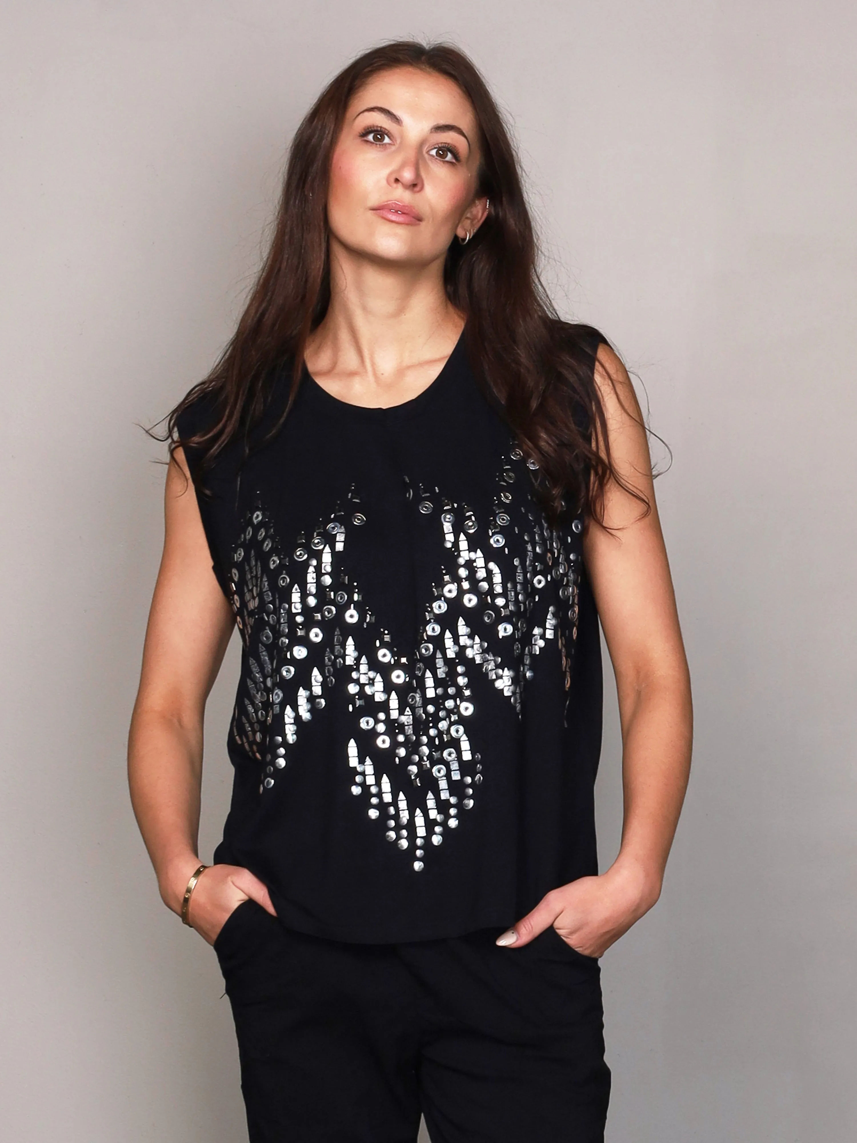 VENYA t-shirt - Black