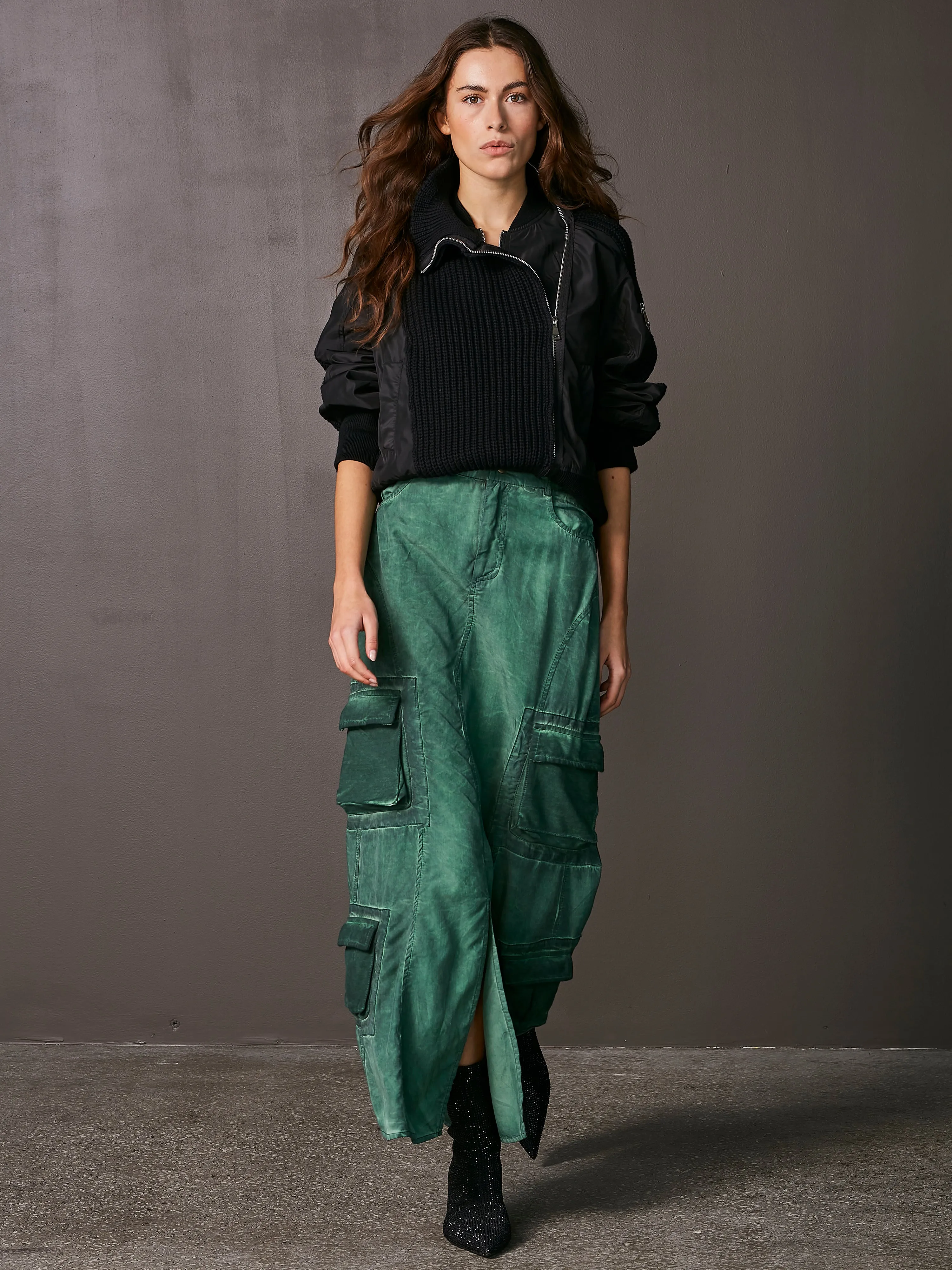 VERONA skirt - Green Absolute