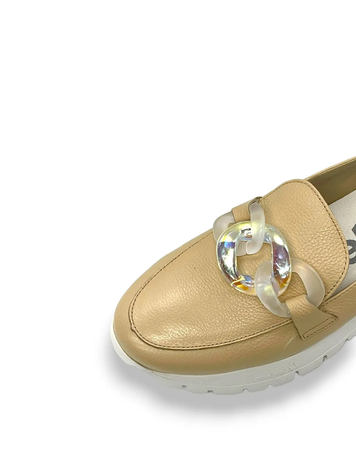 Wefly Chain Detailed Slip-on Sneakers