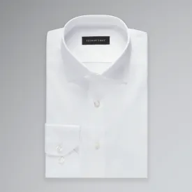 White Solid Cotton Shirt